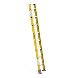 YOUNGMAN 8 Step Fiberglass Wall Support Straight Ladder 1380 mm Max Standing Height, 8372-image-78