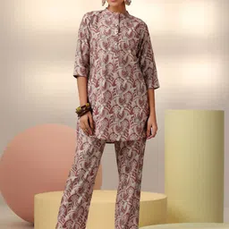 Libas Printed Tunic & Trousers Co-Ord Set-picture-51