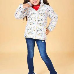 YU by Pantaloons Kids Multicolor Printed Full Sleeves Jacket-image-47