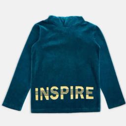 Pantaloons Junior Teal Blue Cotton Printed Full Sleeves Sweatshirt-picture-6