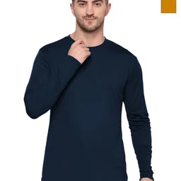 TQH Men Pack of 2 Dri-FIT Solid Round Neck Slim Fit T-shirts-picture-45