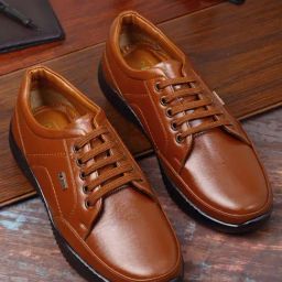 Action Men's Tan Derby Shoes-image-76