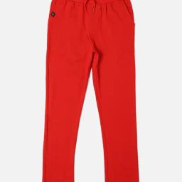 Allen Solly Junior Red Solid Trackpants-image-78