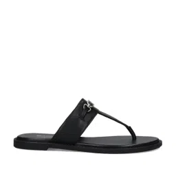BAGATT Women's Goldy Black T-Strap Sandals-picture-11