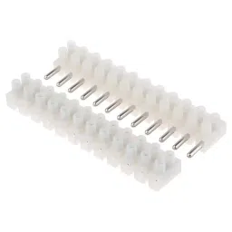 RS PRO Non-Fused Terminal Block 12-Way 3-24 A 12 AWG Wire Screw Termination, 8659830-picture-26