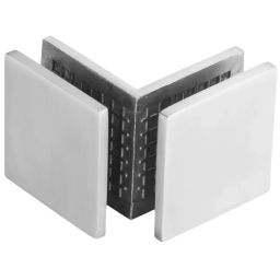 GEZE L Type Glass to Glass Bracket, 90° Angle, Size 50x50 mm, SS Finish and Stainless Steel 304 Body, 8116006-image-53