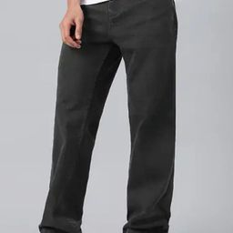 MaverIQ Men Classic Relaxed Fit Mid-Rise Stretchable Jeans-picture-49