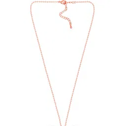 Peora Rose Gold-Plated CZ Stone Studded Jewellery Set-27