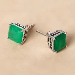 The Real Effect London 800 Silver Earrings for Women-picture-0