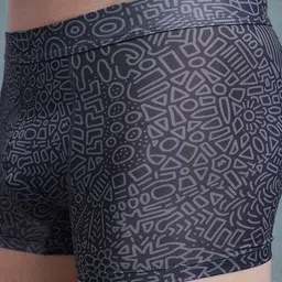 The Roadster Lifestyle Co Pack Of 2 Printed Stretchable Trunks RT1-PV-Print-R5-R11-S image 3