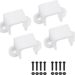 Mounting Bracket Pack of 4 for N20 Micro Gear Motors, Plastic, Durable and Lightweight, Ideal for Robotics and DIY Projects image 1