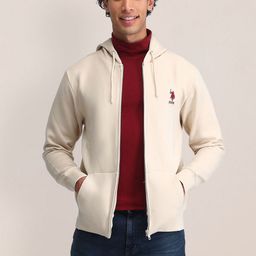 U.S. Polo Assn. Men Brand Logo Printed Hooded Sweatshirt-image-83