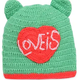 MayRa Knits Hand Knitted Cap - Green-picture-10