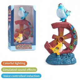NEGOCIO Simulation Bird With Sound And Motion, Electronic Sound-Control Induction Toy For Children- PACK OF 1 - COLOR MAY VARY-26