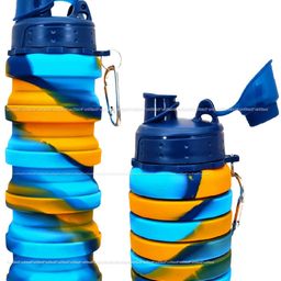 Bunie Expandable Silicone Sipper Bottle for Kids  1 Pc Blue-image-38