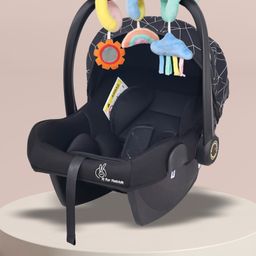 R for Rabbit Picaboo NXG Carry Cot - Silver & Black-picture-19