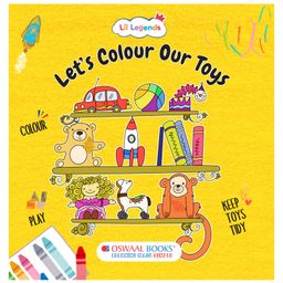 Oswaal Books Lil Legends: Let's Colour our Toys-11