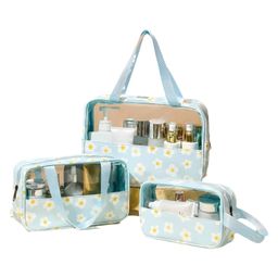 COZY VIBES Travel Makeup Bag Cosmetic Bag small Capacity Makeup Pouch, Toiletry Bag for Women Clear Make Up Bag Organizer- PACK OF 1- CLOR MAY VARY-image-60