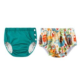 Chinmay Kids Reusable Swim Diaper Pants Pack of 2 - Multicolor-picture-2