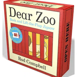 pan macmillan india Dear Zoo Book and Lift the Flap Jigsaw Board Book by Rod Campbell - English-picture-45