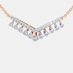 Sparkles 14KT Necklace And Chains Diamond 1.57 Carat-image-80