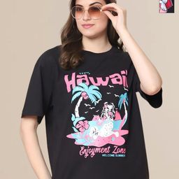 Mast & Harbour Women Pack Of 2 Printed Oversized T-shirt-image-13