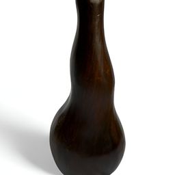 Taurrus Brown African Wooden Vase-image-56