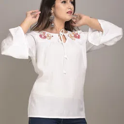 VYMO Embellished Embroidered Top-picture-36