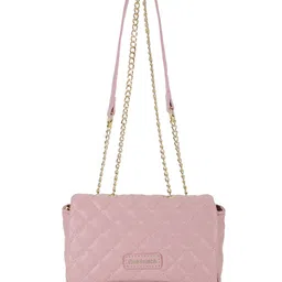 Fastrack Textured PU Structured Sling Bag with Quilted-17
