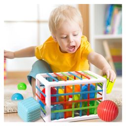 BItFeex Sensory Toys Shape Sorter with 12 pieces - Multicolour image 5