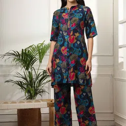 Gee Next Creation Printed Top & Palazzo Co-Ords-image-61