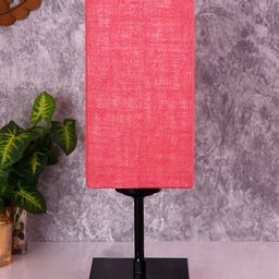 Devansh Pink Solid Traditional Buffet Table Lamp image 3