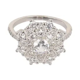 The Real Effect London Hand Finished Luxuries 92.5 Sterling Silver Ring for Women-image-96