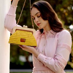 HIE Women Phoebe Textured Leather Shopper Style Shoulder Bag-image-3