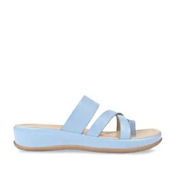 Rocia by Regal Women's Blue Toe Ring Sandals-image-38