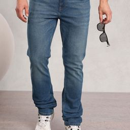 Nautica Men Straight Fit Light Fade Stretchable Jeans-image-50