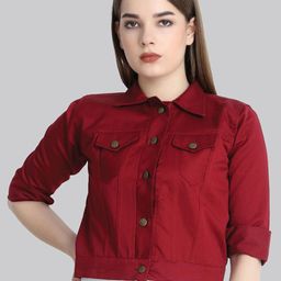 BUY NEW TREND Women Lightweight Denim Jacket-26