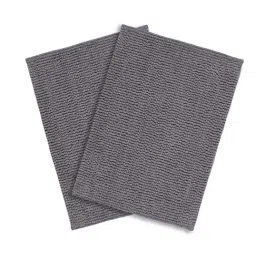 Saral Home Basics Plush Grey Chenille Bath Mat - Set of 2-picture-4
