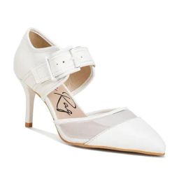 London Rag Women's White Ankle Strap Sandals-image-90