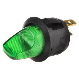 RS PRO Toggle Switch Panel Mount On-Off SPST Tab Terminal 250 V, 419855-46