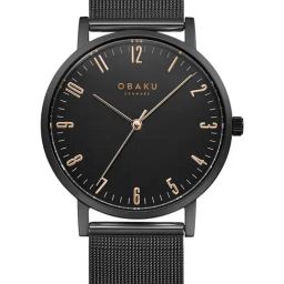 OBAKU V248GXBBMB Brink Charcoal Analog Watch for Men-41
