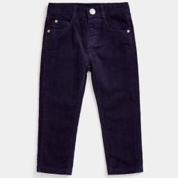 Mothercare Kids Navy Solid Trousers-image-51