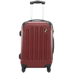 HEYS Revolver Red Textured Hard Cabin Trolley Bag -21 cm-image-1