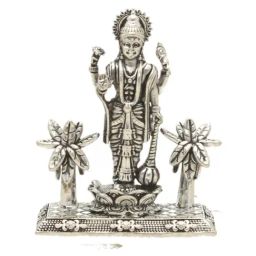 Sri Jagdamba Pearls 0.8 Silver Lord Vishnu Divine Idol - 20 gm-0