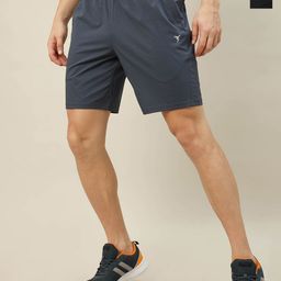 Technosport Men Pack Of 2 Slim Fit Training or Gym Sports Shorts-image-86