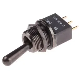 RS PRO Toggle Switch PCB Mount On-(On) SPDT Through Hole Terminal, 8200532 image 2
