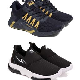 DRACKFOOT Men Running Non-Marking Shoes-11