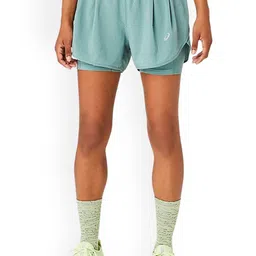 ASICS Road 2-N-1 3.5In Solid Women Shorts-image-35