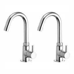 GENERIC Turbo Sink Tap Brass Chrome Finish Silver, FG1170 (Pack of 2)-image-89