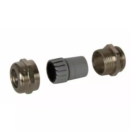 SIB SIB-TEC Cable Gland Silver Stainless Steel M12 6.5 mm Max Cable Dia, C5212105 (Pack of 50)-image-36